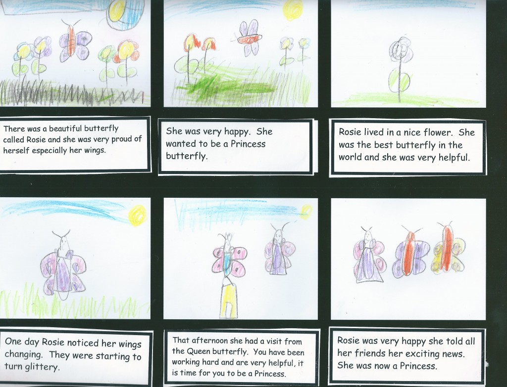 Butterfly Princess Storyboard