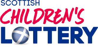 White text that says "Scottish Childrens Lottery"